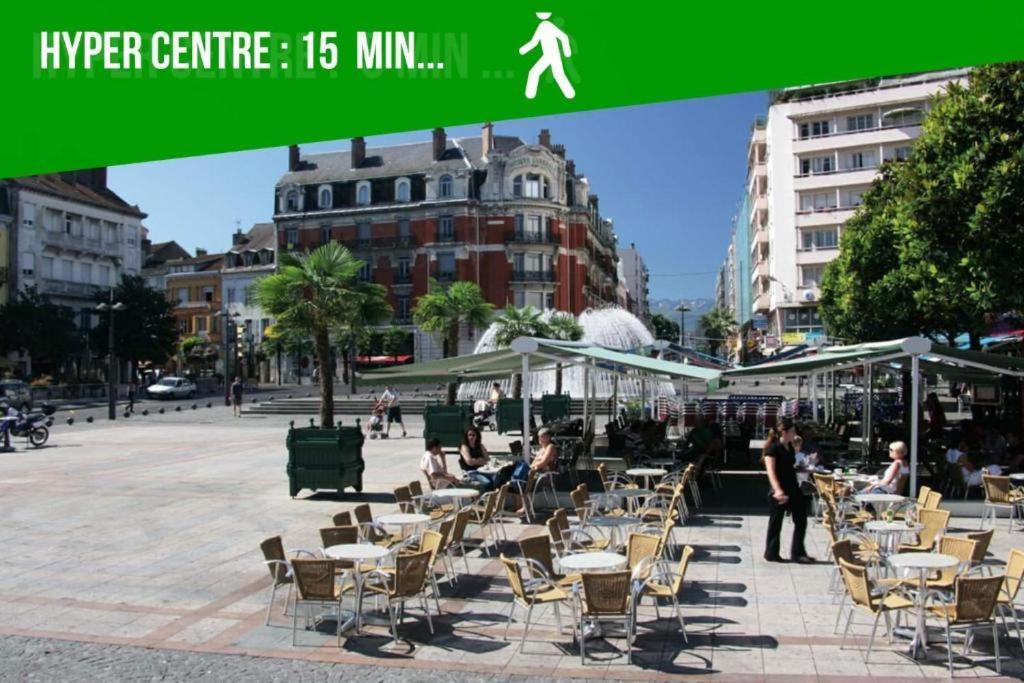 Le Zen -Studio Tout Equipe- Wifi Fibre- Centre Ville Avec Parking Тарб Екстер'єр фото